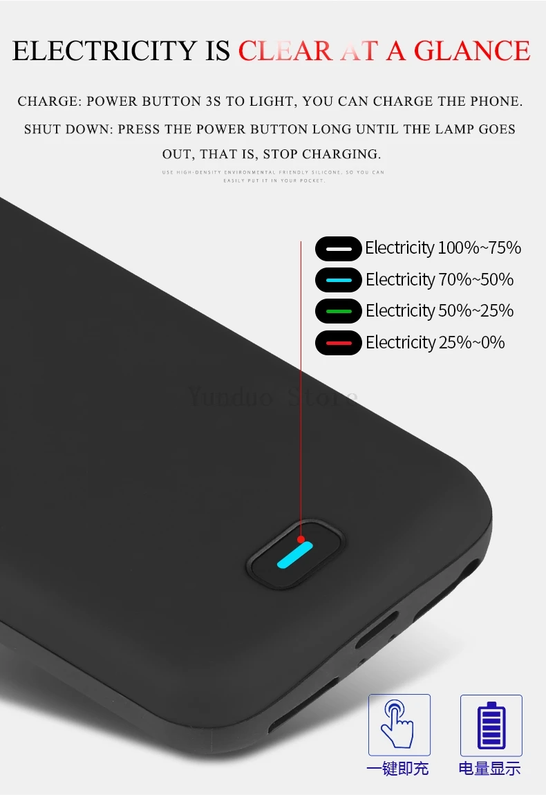4000 мАч ударопрочный Аккумулятор Чехол для iPhone 5S, SE SE2 5G i5 i5s power pack Silm силиконовый аккумулятор зарядное устройство чехол зарядка задняя крышка