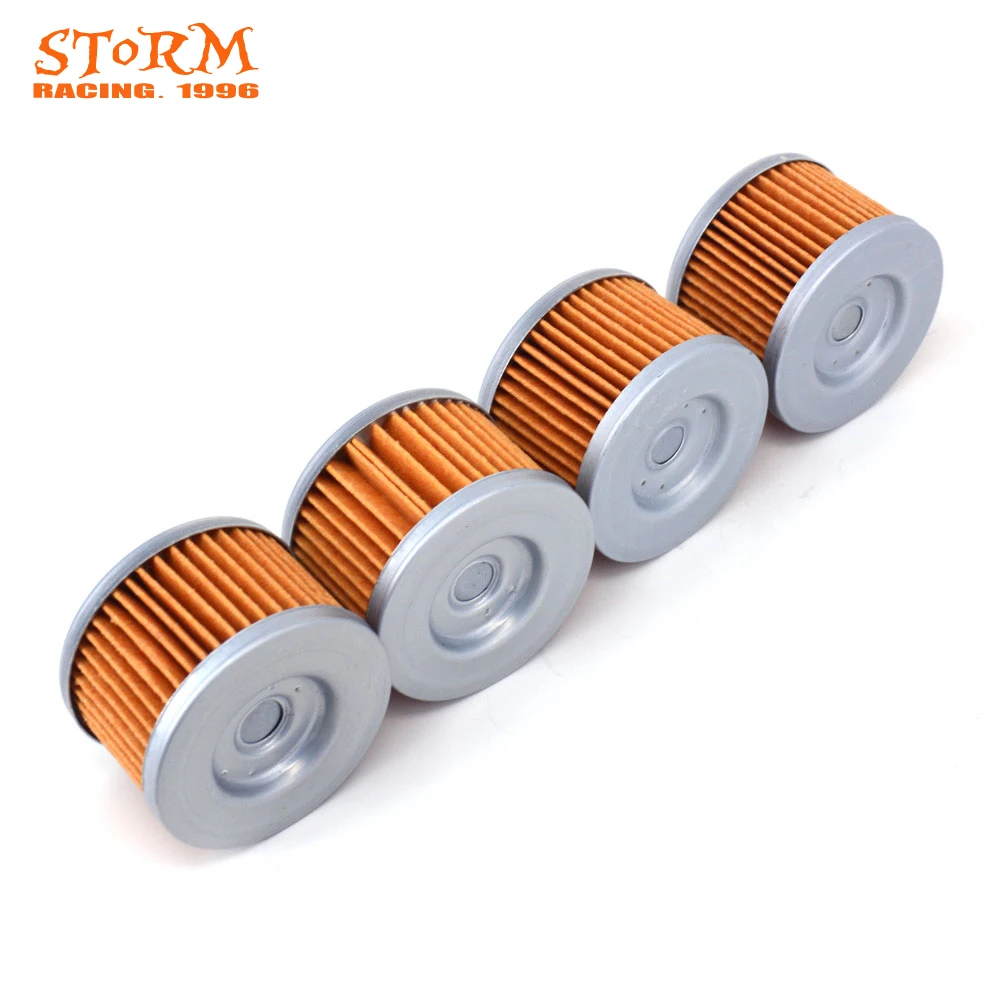 4PCS Motorcycle Oil Filter For KFX450R KLX110 KLX125 KLX140 KLX140L KL250 KLX250 KLX450 KLX KL 110 125 140 250 Enduro Motocross |