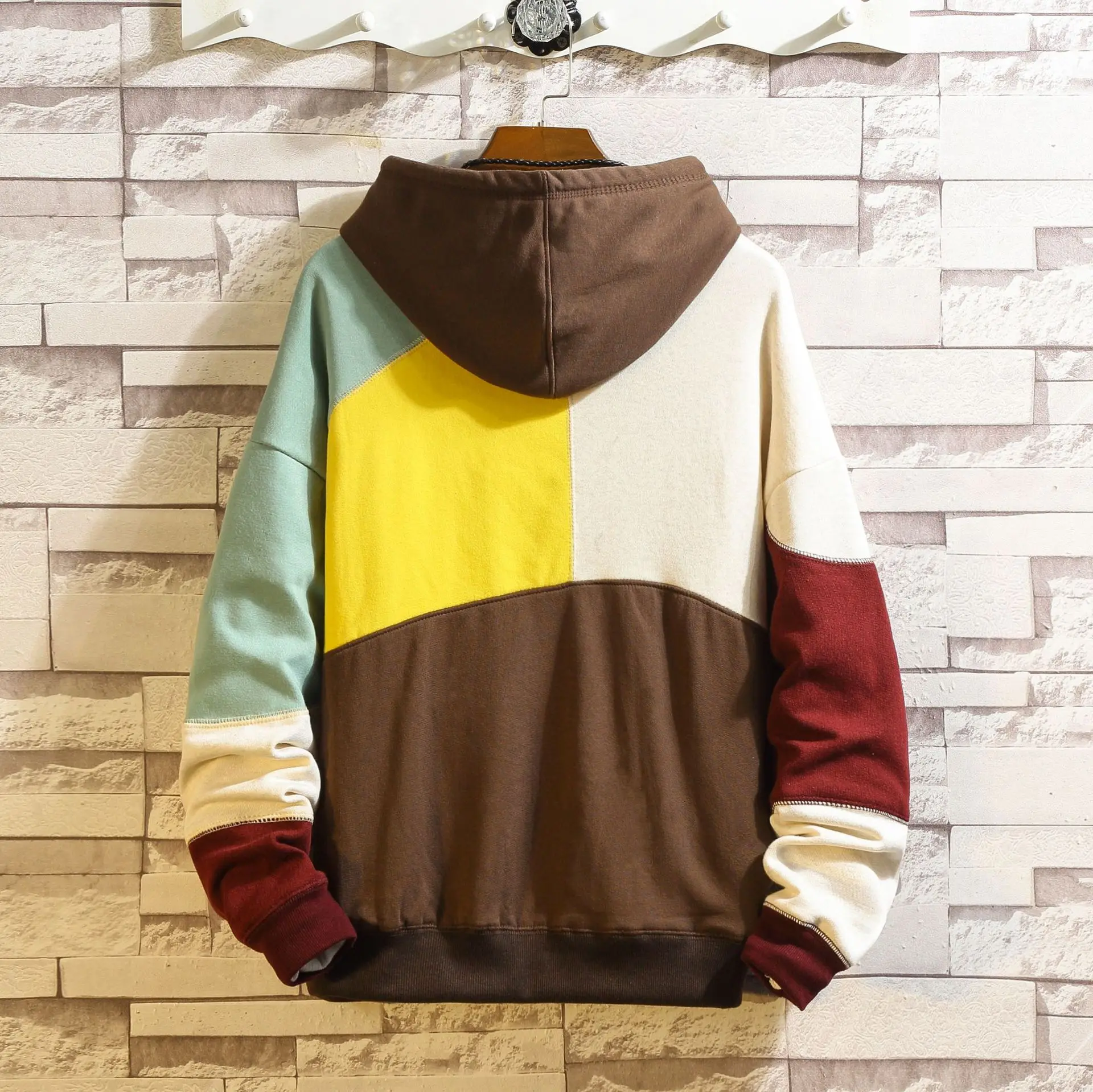 Мужская толстовка в стиле хип хоп Zogaa Повседневная Уличная Толстовка Харадзюку С