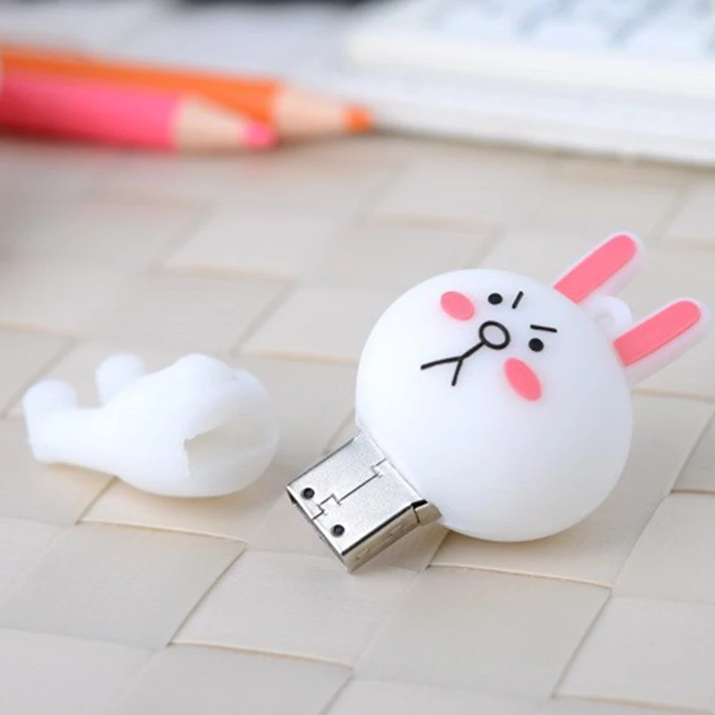 Usb флеш накопитель Bear 4g флешка с милым медведем модель u 16g 8G usb 2 0 накопитель|flash
