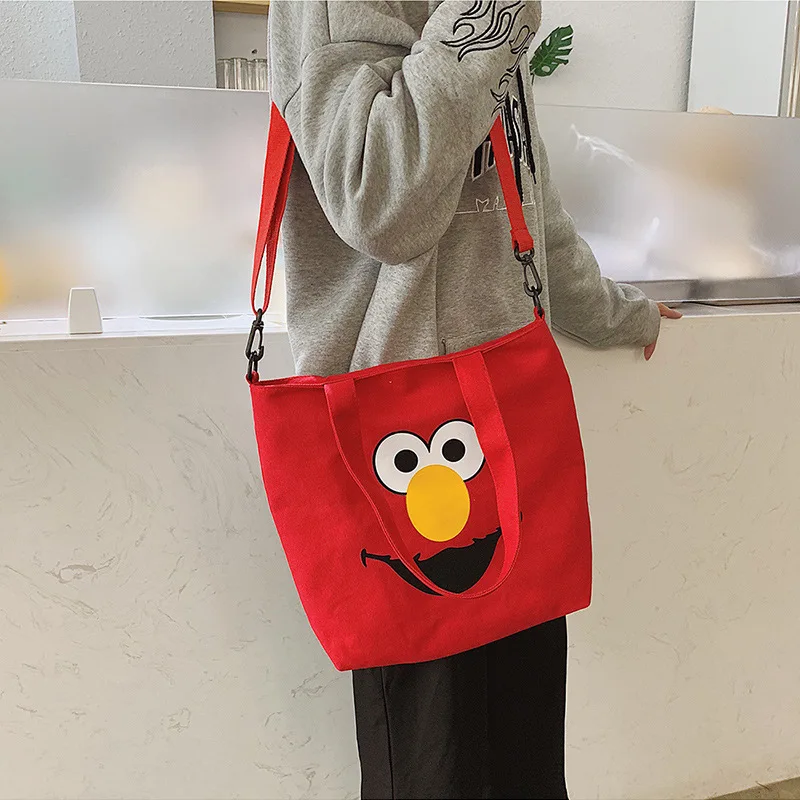 Harajuku Sesame уличная сумка на плечо холщовая дизайнерская роскошная сумка женская сумка через плечо для подростков Женская сумочка Bolsa Feminina