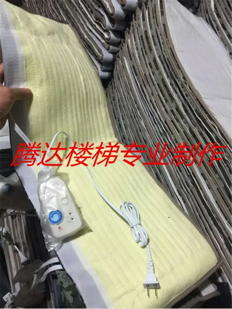 Staircase handrail guardrail heating blanket polymer heater installation of special tools |