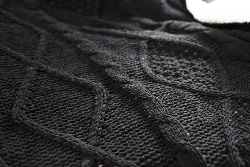 Теплое толстое вязаное одеяло двухслойные флисовые пледы из шерпы для кровати