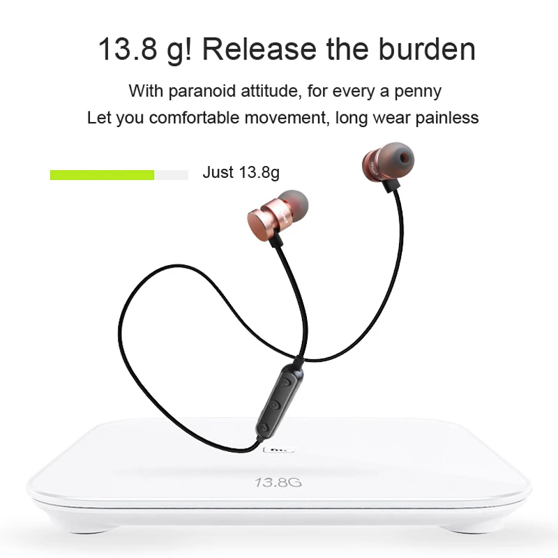 AWEI T11 Bluetooth наушники беспроводные наушники с микрофоном для телефона Бас Звук гарнитура с магнитным наушником наушники Auriculares