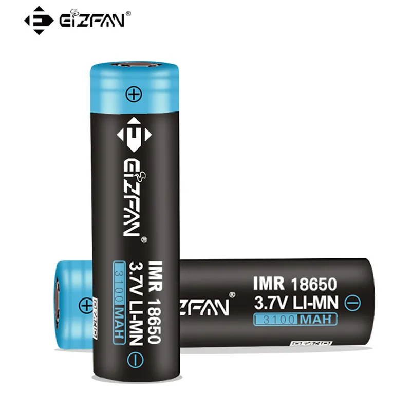 EIZFAN 18650 батарея 3100 мАч 40A EFAN электронная сигарета для SMOK Alien Joyetech Eleaf Tesla Invader 3 WYE Punk