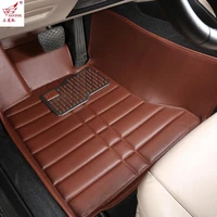 myfmat customize car floor mat for mitsubishi v367 lancer subaru xv full surrounded leather foot rugs mats auto carpets 2015