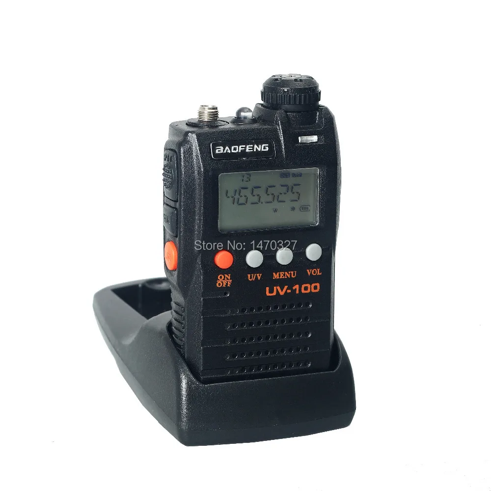 Мини рация baofeng анти уф 100 двухстороннее радио UHF укв чм VOX Pofung UV CB dual дисплей|radio