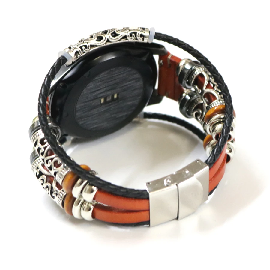 Ремешок из натуральной кожи для Xiaomi Huami Amazfit Pace Смарт-часы браслет для Amazfit Stratos 2 2S ремешок 22 мм ремешок для часов