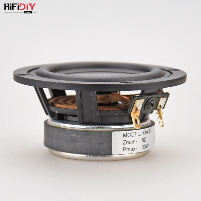HIFIDIY LIVE hifi 3,6 3,5 дюймов 93 мм полночастотный динамик 8OHM 30 вт высокий альт бас громкоговоритель H3A-B