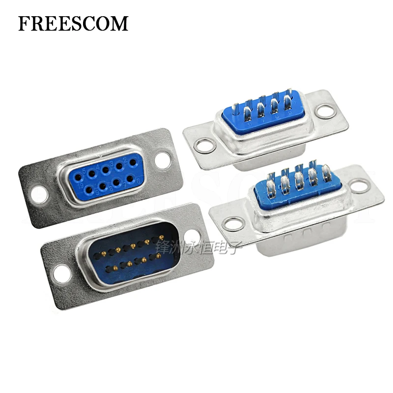 10 шт. разъемы для печатной платы DB9 папа|Соединители| |