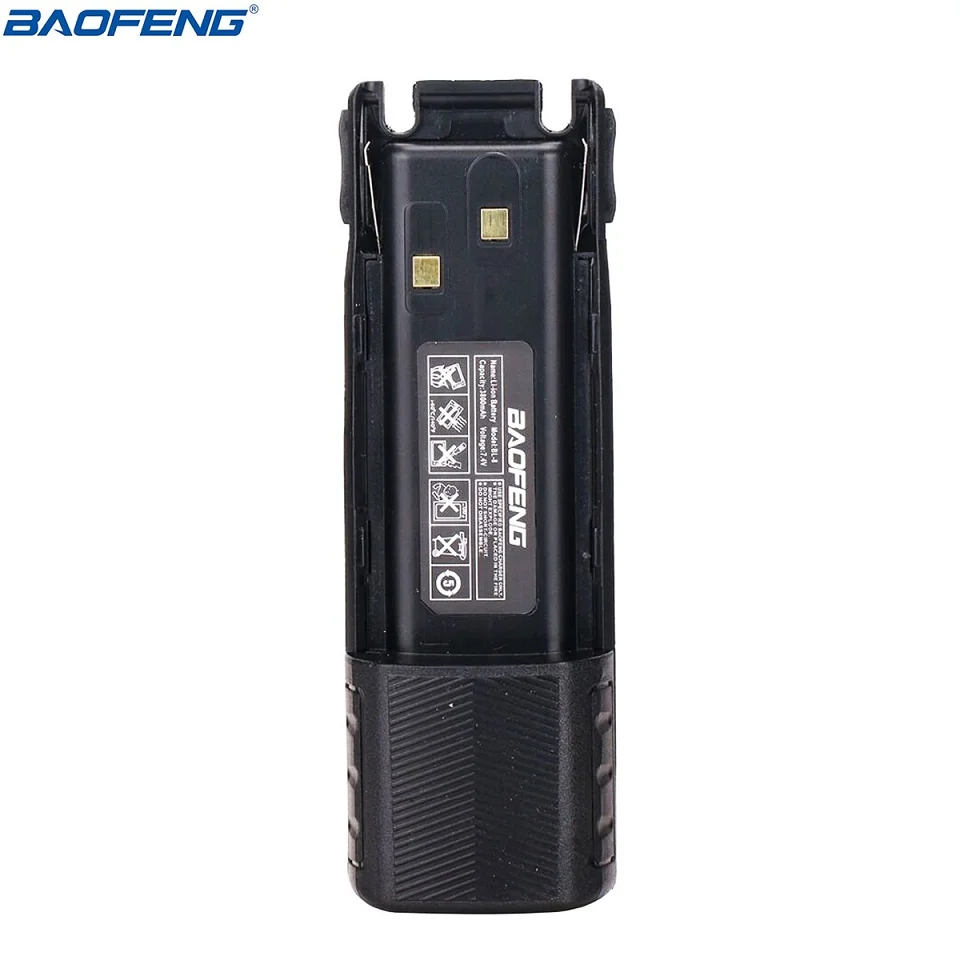 Оригинальный аккумулятор BaoFeng uv 82 7 4 В 3800 мАч литий ионный для рации Baofeng
