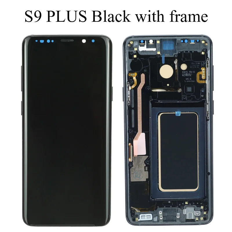S9 PLUS Black Frame 6," ЖК-дисплей для SAMSUNG Galaxy S9 PLUS сенсорный ЖК-экран дигитайзер с рамкой S9+ G965 G965F дисплей - Цвет: S9 PLUS Black Frame