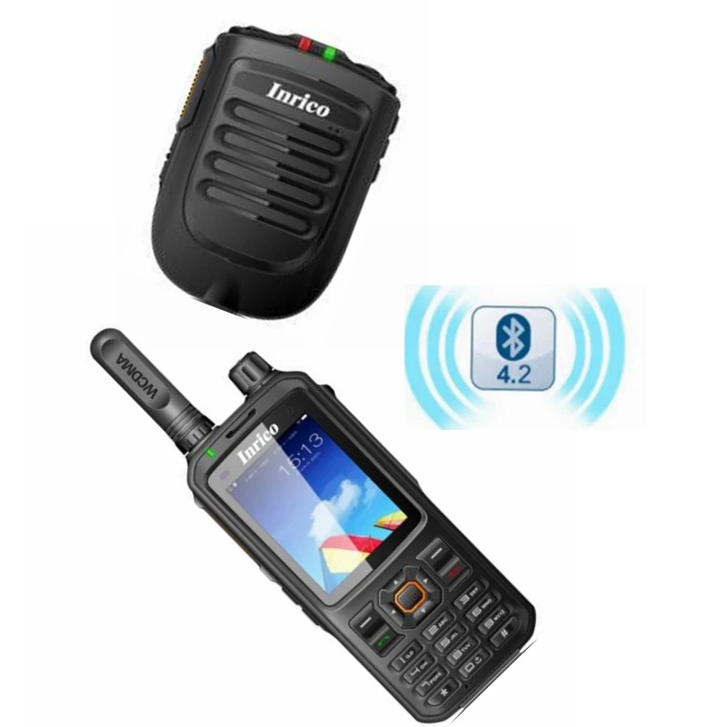 Сетевая рация Zello с глобальной SIM картой WCDMA GSM EU US версия + Bluetooth PTT micphone|Рации| |