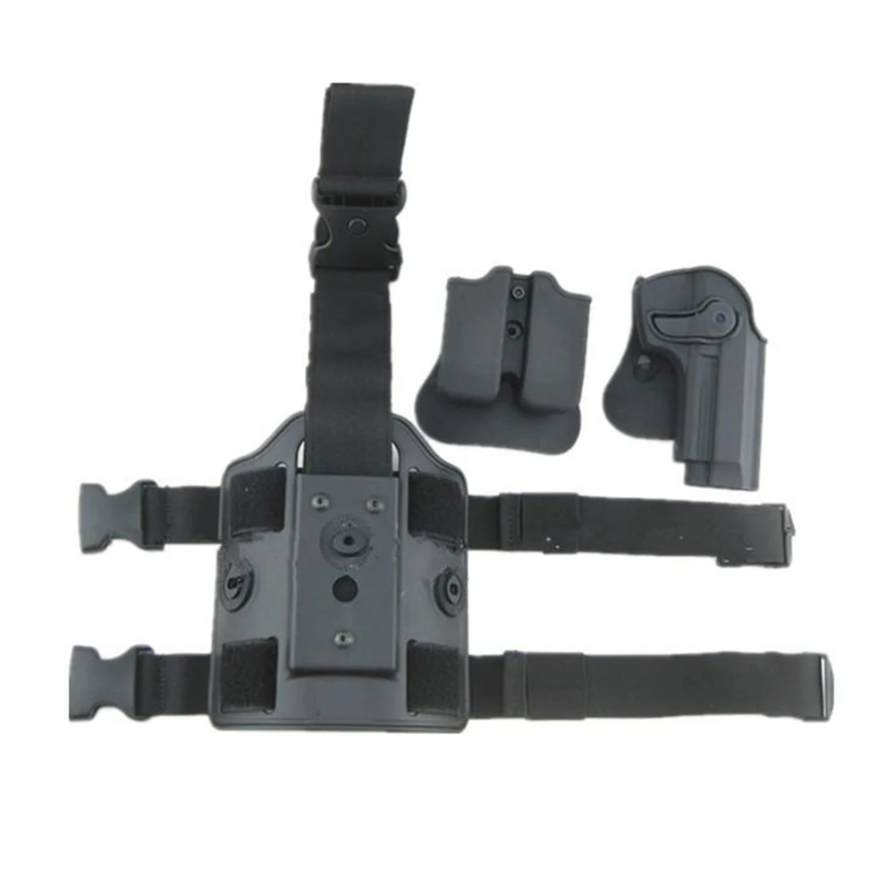 Тактическая кобура для пистолета с ножной панелью Beretta M92 Airsoft IMI вращающаяся +