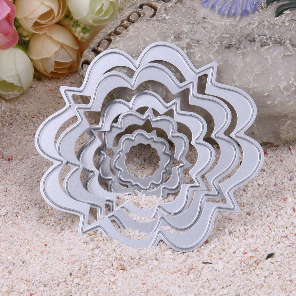 5 шт./лот металлические Вырубные штампы для скрапбукинга ремесло декоративная