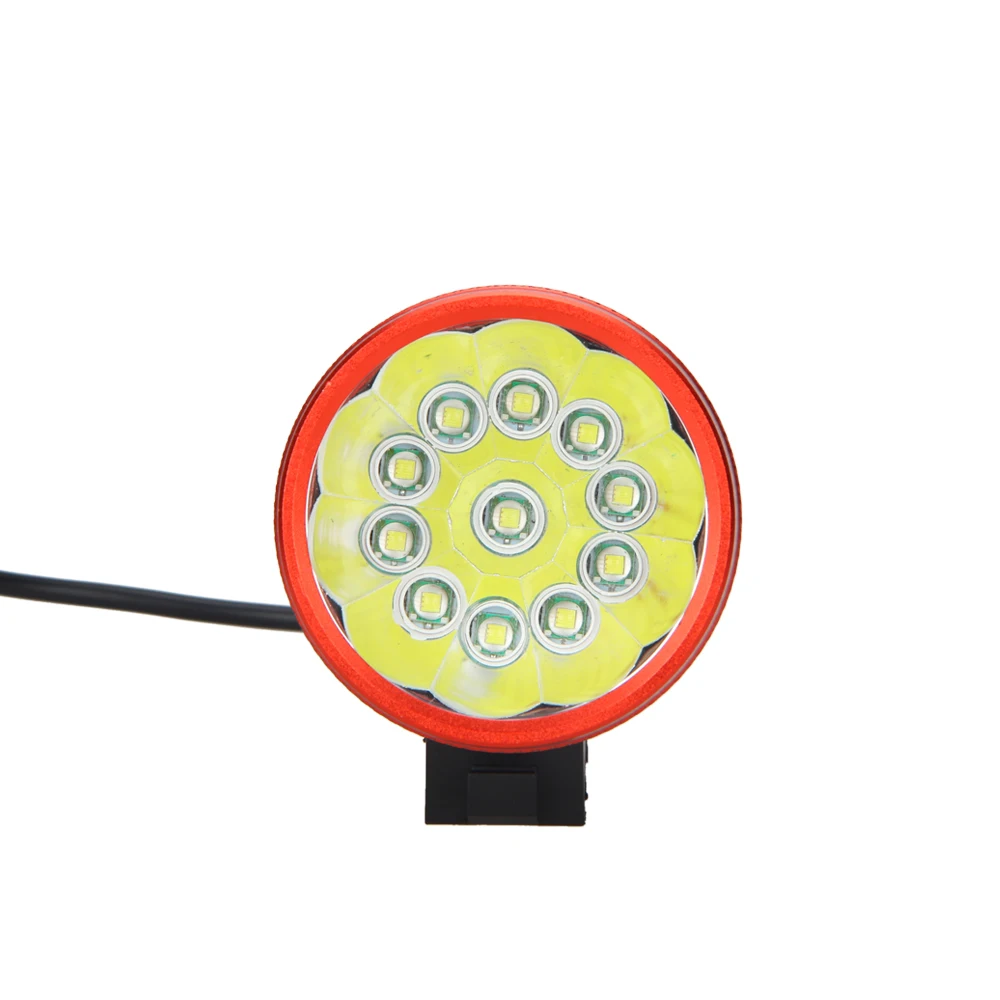 12000LM 11x T6 LED 3 режима велосипедная лампа фара только без батареи|bike light|no batterycycle torch |