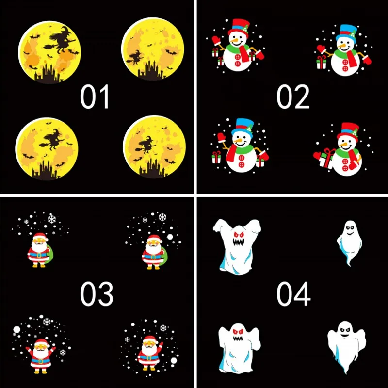 Светодиодный уличный водонепроницаемый лазерный проектор садовый светильник