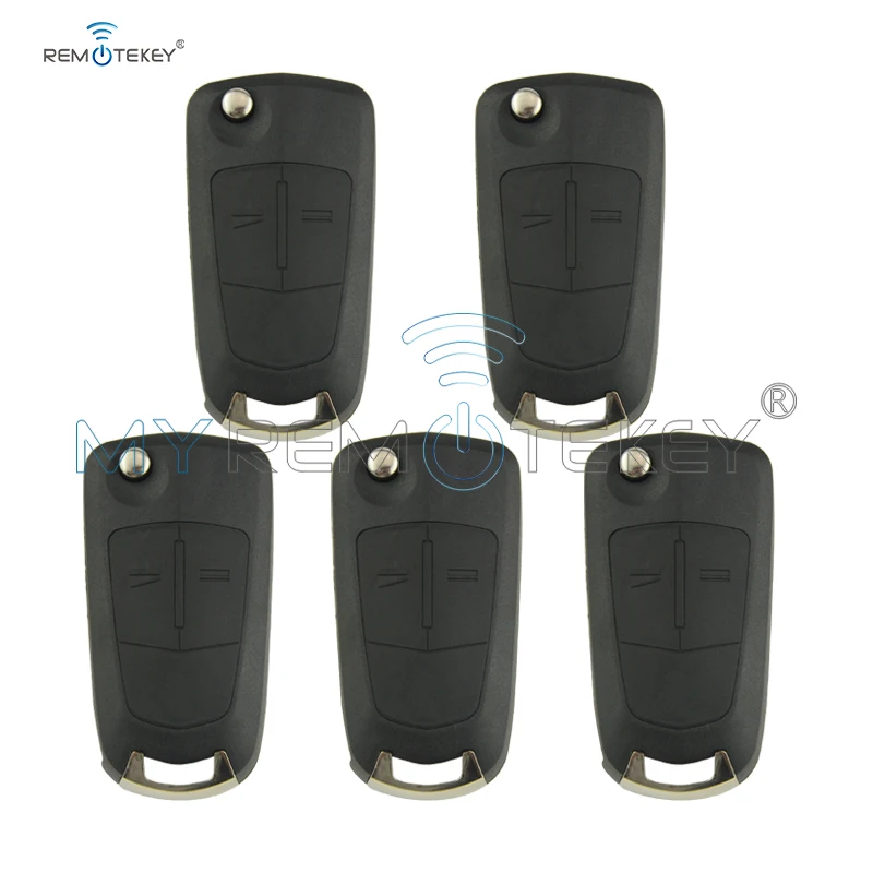 5 шт. чехол для дистанционного ключа с 2 кнопками HU100 Vauxhall Opel Astra Vectra Zafira Signum