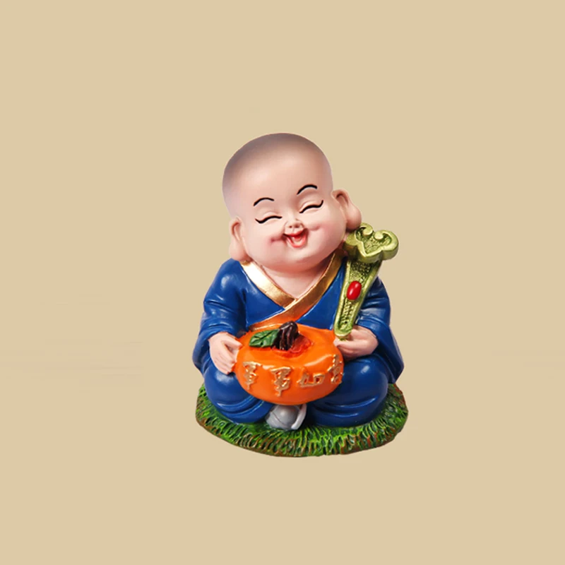 Маленький монах потряхивает головой украшения творческие изделия для салона