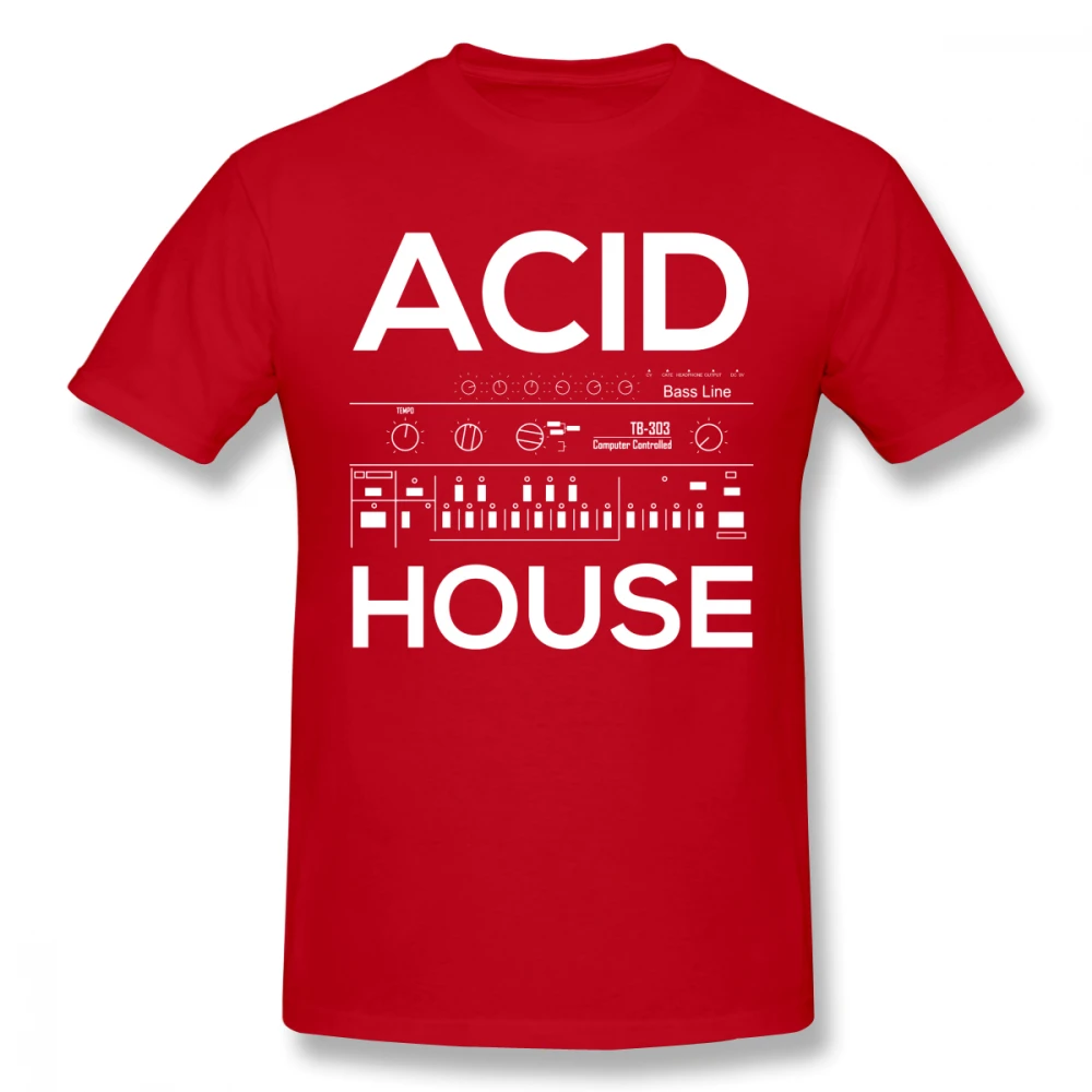 Мужская футболка с цифровой печатью Acid House большие размеры Camiseta | одежда