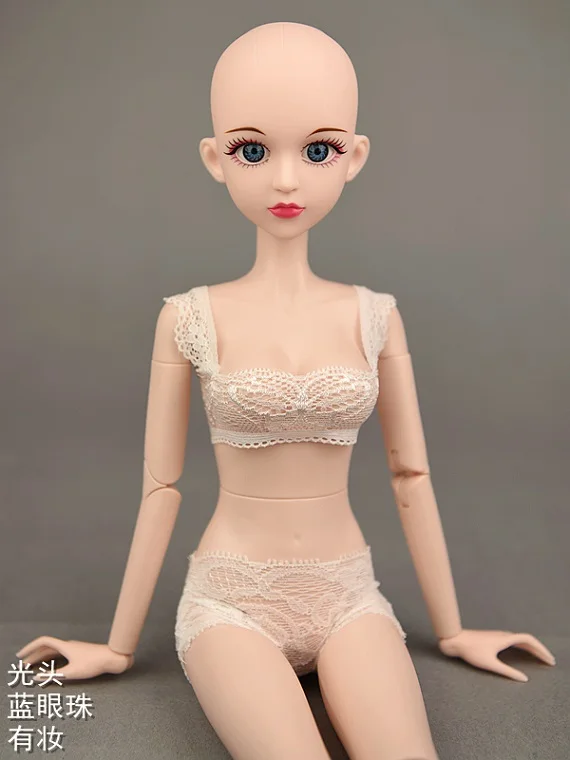 1 шт. 45 см Обнаженная 1/4 BJD кукла Синьи с 3D реальными глазами Оригинальная кукла тела двойной коленный шарнир DIY куклы игрушки для девочек Подарки