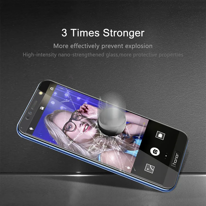 Honer 7A стекло полное покрытие закаленное стекло для Huawei honor 7X стекло Huawey honor 7A 7C pro 7s 7 A C X a7 c7 Защитная пленка для экрана