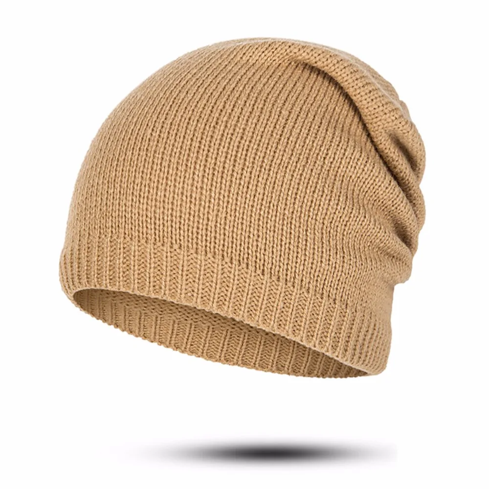 CANCHANGE новая зимняя шапка Для женщин Мягкий Вязание головные уборы Skullies Beanies однотонные теплые CottonFemale модные стразы Кепки Шапка-бини