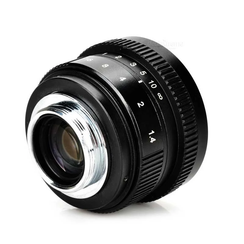 Беззеркальные линзы 25 мм F1.4 C-Mount для фотоаппарата M4/3 FX EOSM N1 P/Q NEX APS-C G1 GF1 GH1 |