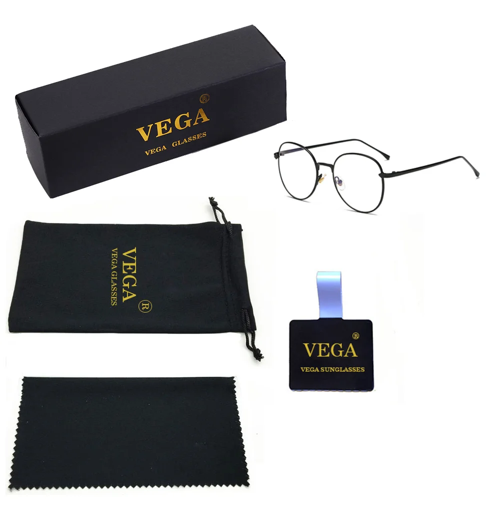 Очки VEGA, Овальные, синий светильник, очки для компьютера, металлические, мужские, женские, синие очки, лучшие игровые очки VG246