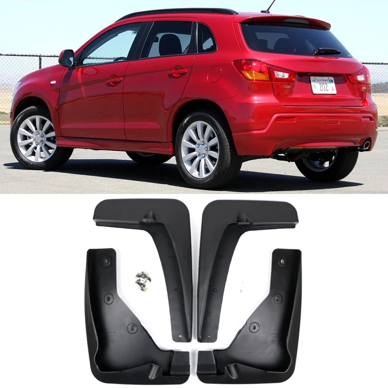 Для Mitsubishi ASX 2010 2011 2012 Outlander Sport/RVR комплект литых автомобильных Брызговики Fender