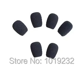 Бесплатная доставка 6 шт./лот пенопластовый чехол для наушников с микрофоном