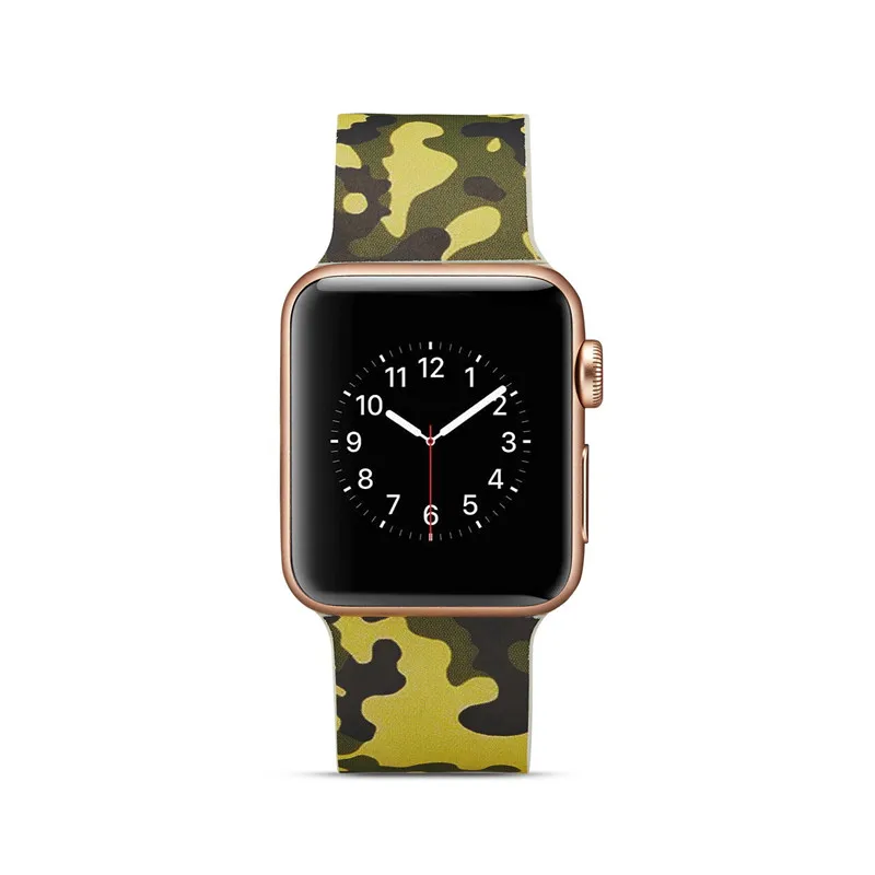 Силиконовые ремешки для Apple Watch Band 38 мм 42 мм браслеты силиконовый ремешок для Apple Watch 4 44 мм 40 мм ремешки для часов 20 цветов