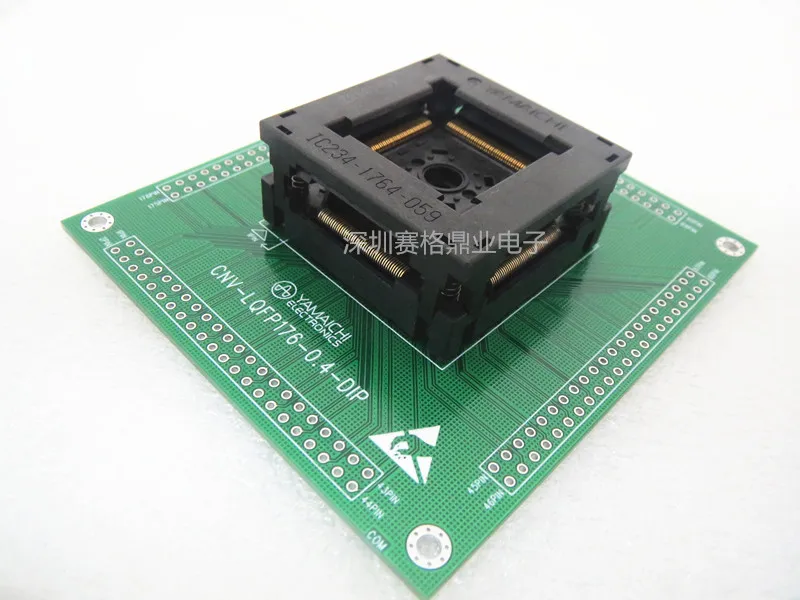 Оригинальный IC тестовое сиденье QFP176 горящий программист IC234 1764 059 LQFP176 гнездо