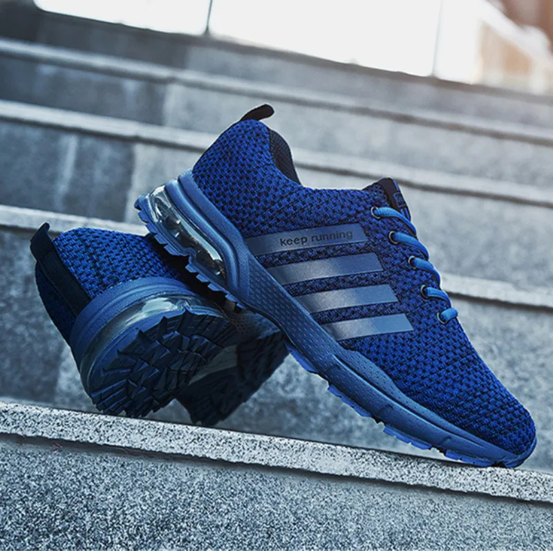 Мужская спортивная обувь для бега Flyknit дышащая беговая Обувь мужские спортивные