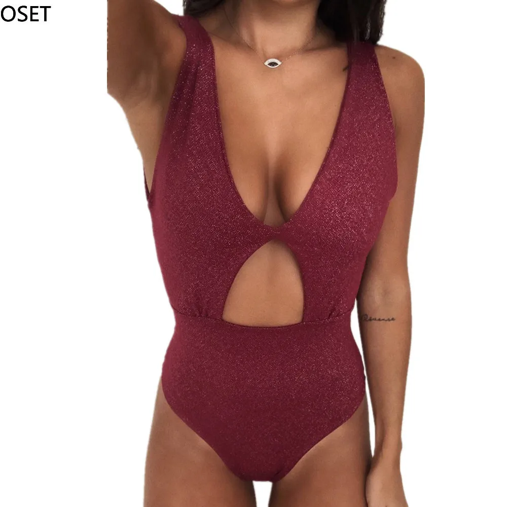 Сексуальное бикини Женский Цельный купальник с высокой талией купальный костюм