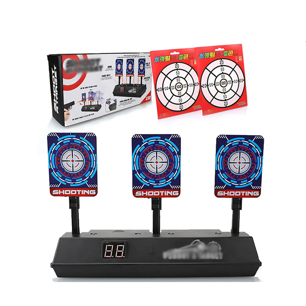 Умная Электронная стрельба съемка дрейф тренировка автоматический сброс мишень