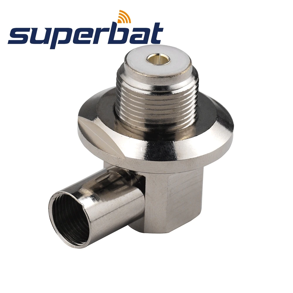 Superbat UHF SO239 разъем прямоугольный припой для LMR400 RG8 RG213 кабель RF коаксиальный