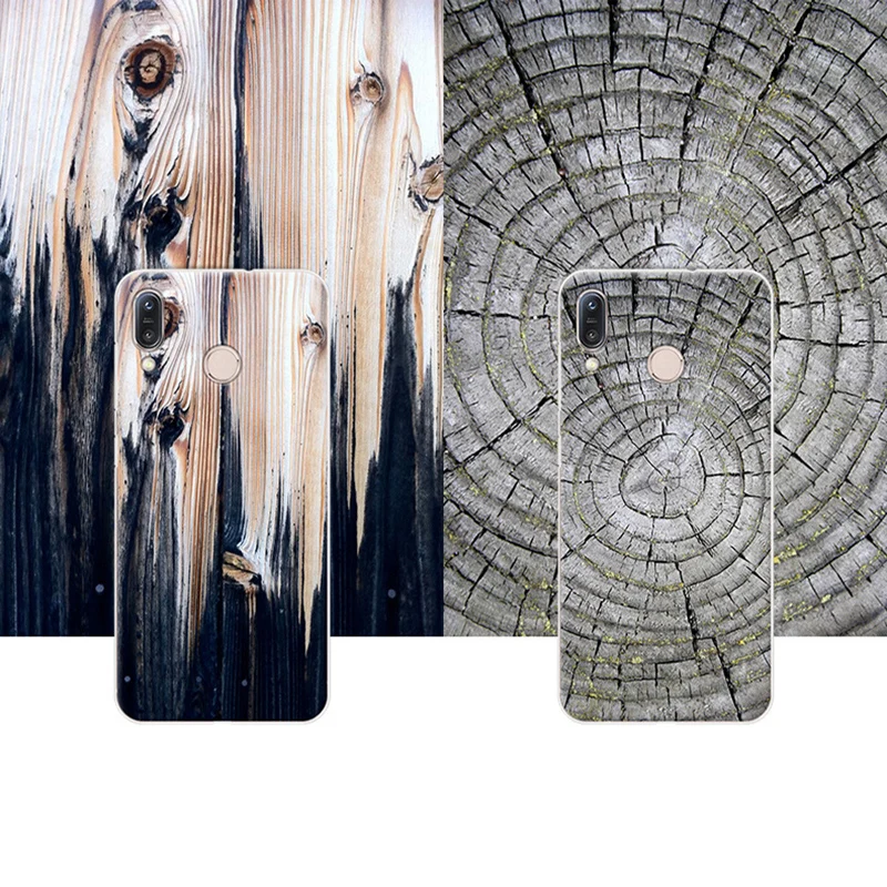 Чехол с текстурой древесины для ASUS ZenFone Max ML мягкие чехлы Zenfone ZB555KL задняя крышка