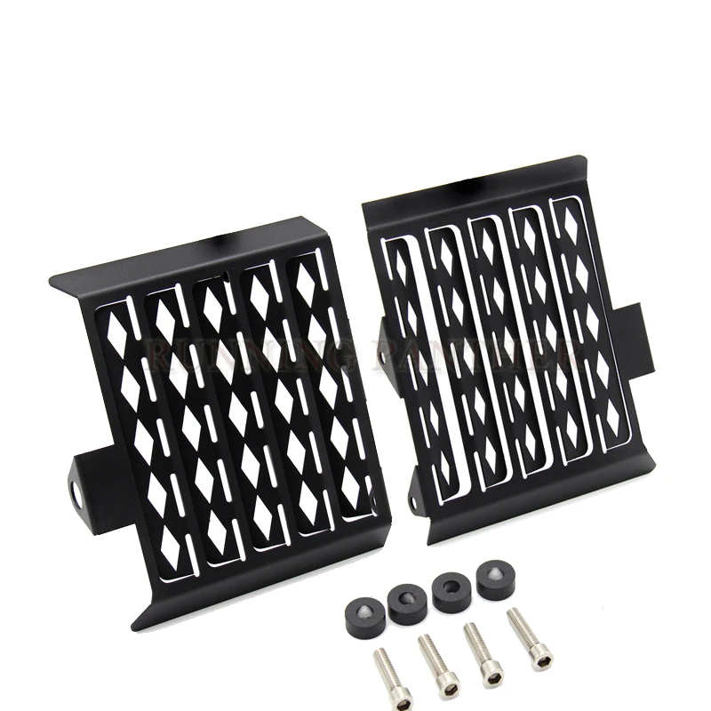 

black/silver Motorcycle Radiator Grille Guard Cover Protector For BMW G650GS F650GS Dakar G650GS