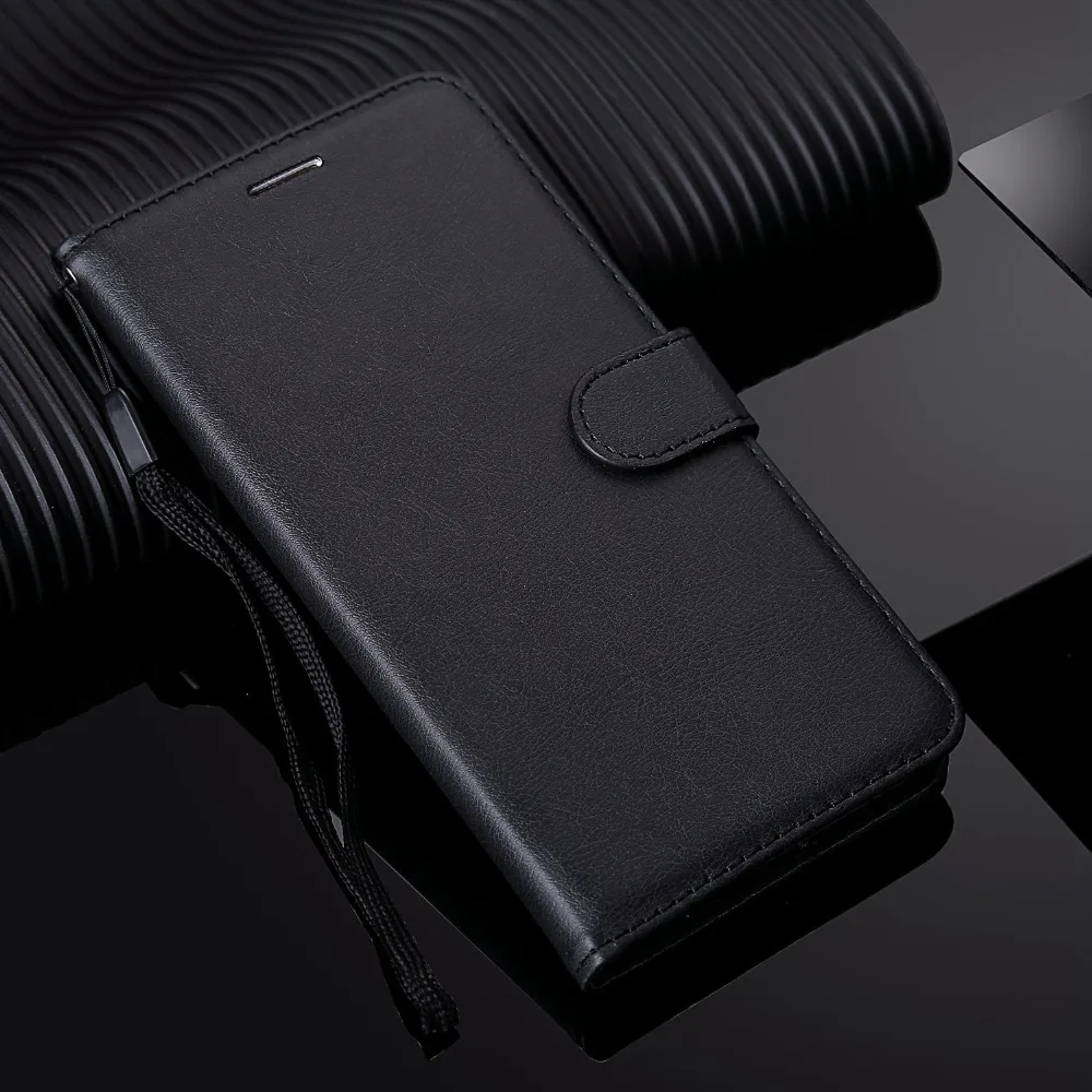 High Quality Flip PU Leather wallet Cover For Xiaomi Redmi Note 5 6 Pro 7 Vintage Retro case With Card Slot Funda movil etui | Мобильные