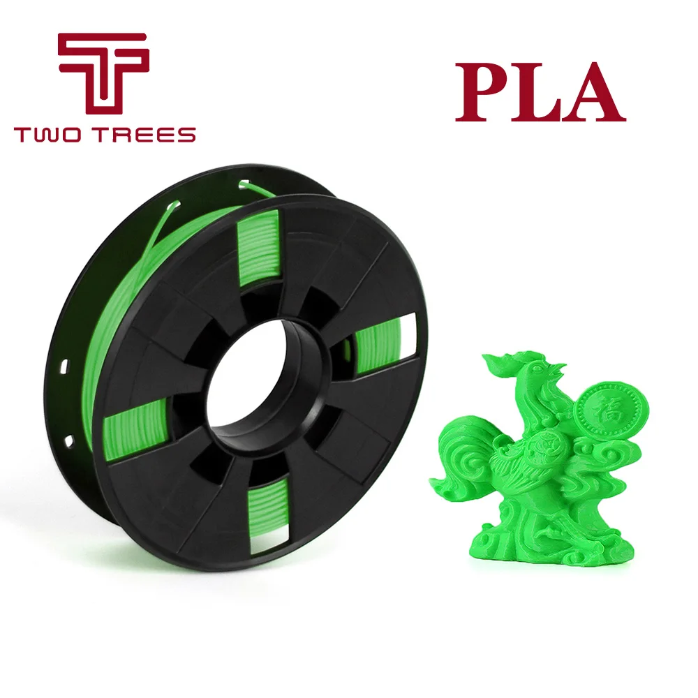 PLA-0.2KG-green DIY 3d Принтер Нити много цветов дополнительно PLA/ABS 1,75 для MakerBot RepRap пластиковые резиновые расходные материалы материал 0,2/кг 58 метров - Цвет: PLA-0.2KG-green