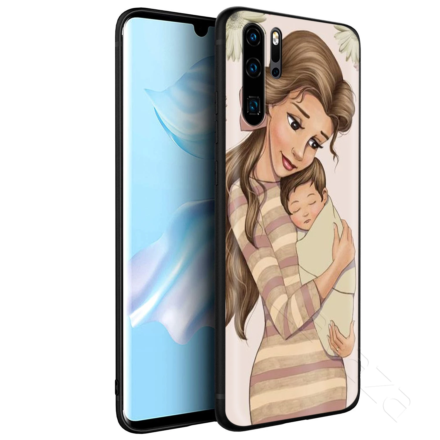 Мягкий красивый чехол Lavaza для мамы и ребенка Huawei Mate Y7 Y9 P8 P9 P10 P20 P30 P40 Max Lite Pro P Smart Mini |