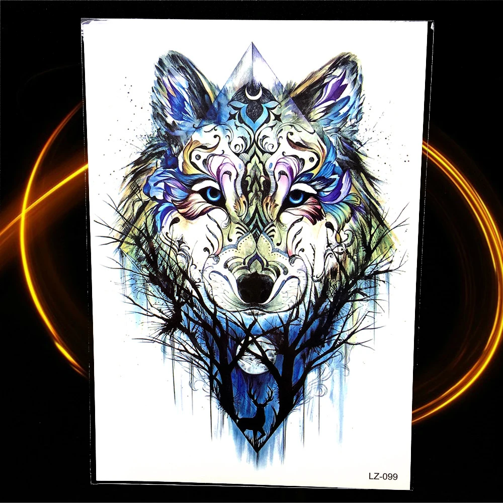 Новая Водонепроницаемая 3D Роза временная татуировка стикер большой поддельный