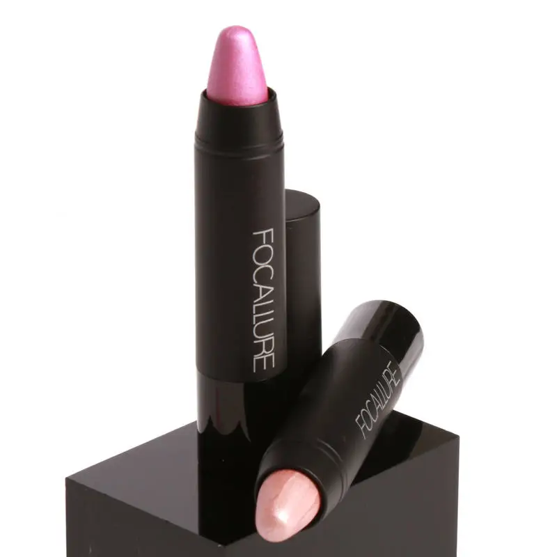 FOCALLURE водонепроницаемый долговечный 8 цветов губная помада Bling Lipsticker легко носить