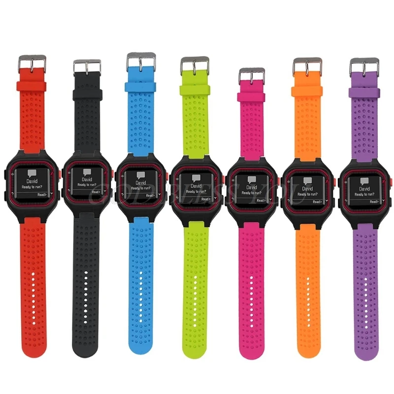 Силиконовый сменный наручный ремешок для Garmin Forerunner 25 gps часы с инструментами