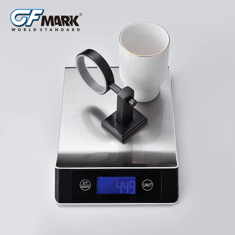 GFmark ORB поверхность держатель чашки для зубной щетки керамическая чашка медная
