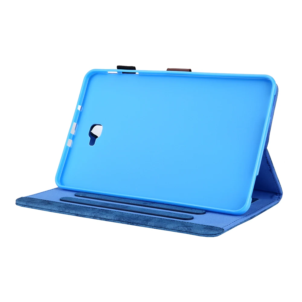Чехол подставка из искусственной кожи для планшетов Samsung Galaxy Tab A 10 1 2016 T580 SM T585 T580N