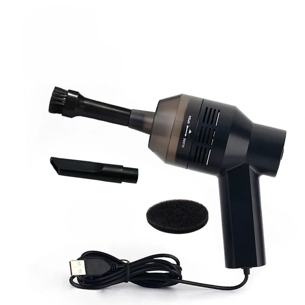 USB мини пылесос Настольный для чистки клавиатуры Пыль хлеб крошки бумага Sc