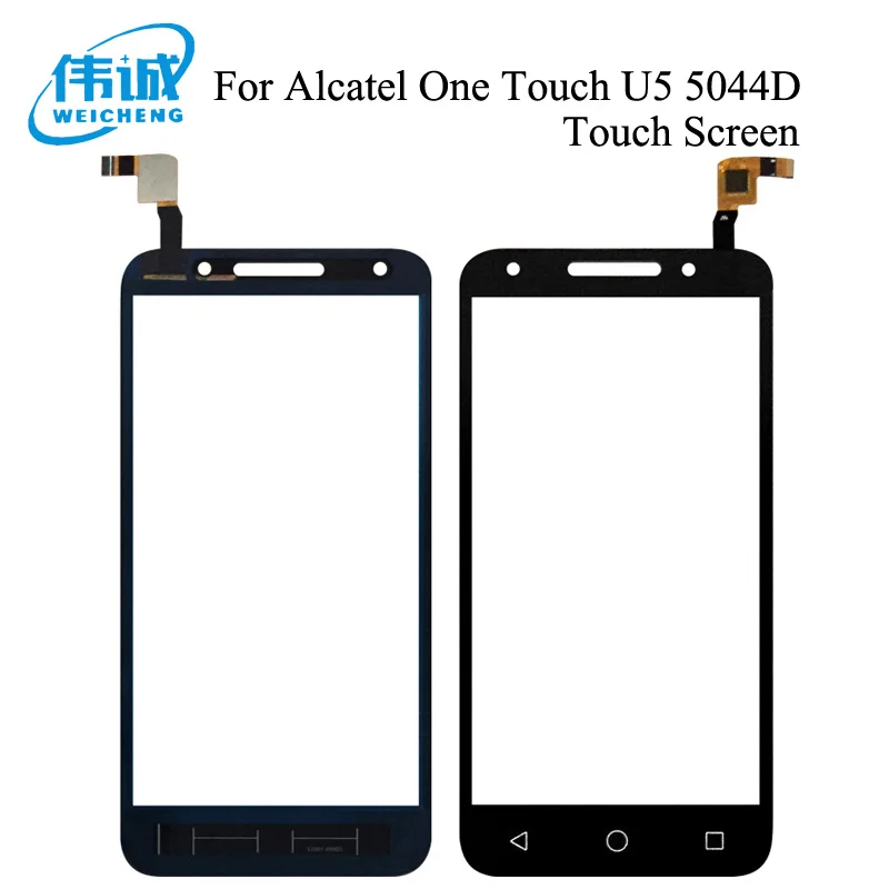 WEICHENG для Alcatel One Touch U5 5044D 5044I 5044T 5044Y OT5044 ЖК-экран с сенсорным экраном стекло дигитайзер Замена