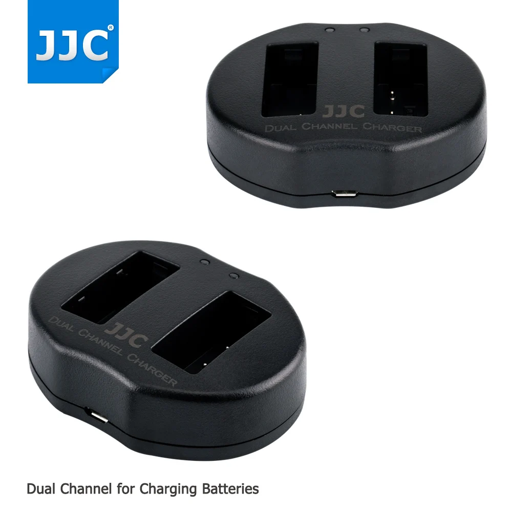 JJC USB двойной Батарея Зарядное устройство для Canon M100/EOS 77D/800D/760D/750D/200D/M5/M6/M3